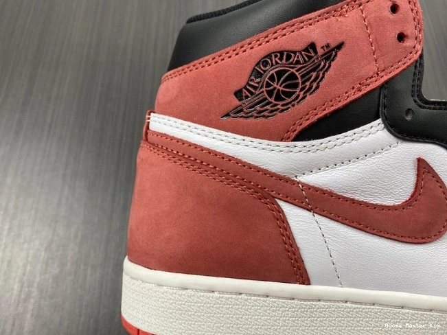 1 Retro Air Red 555088-112 Jordan Track High 0814